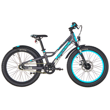 Bicicleta todocamino S'COOL FAXE Aluminio 3V 20" Gris/Azul 2021 0